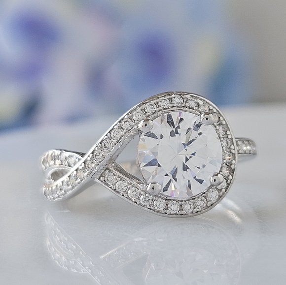 Classic Style ring, solid 925 Sterling Silver Charmed Aroma - Picture 4 of 5